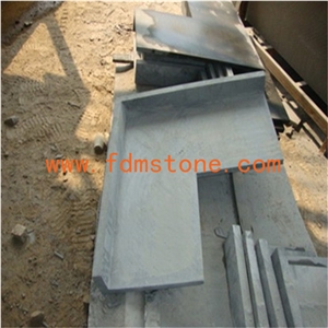 Black Bullnose Corner,Pool Coping Paving Stone,Basalt Pool Coping,G684 Pavers Basalt