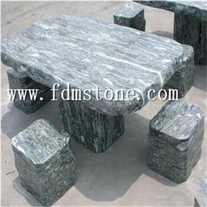 Black Marble Stone Outdoor Table Round Square Style,Leisured Pattern Garden Tables