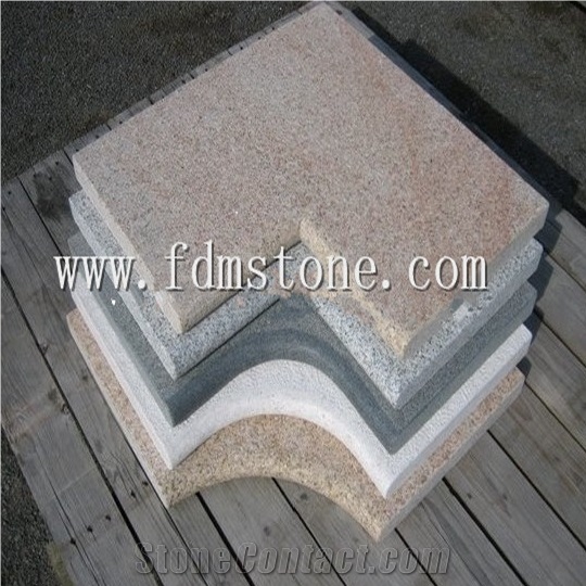 Bullnosed Granite Pool Coping
