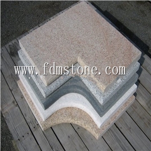 Bullnosed Granite Pool Coping