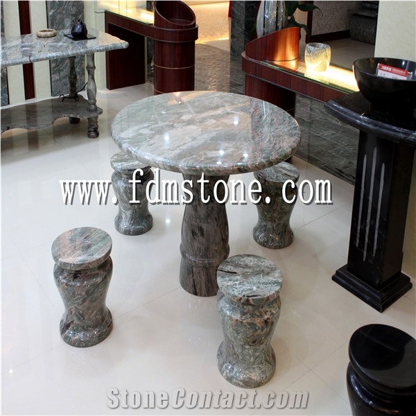 Cheap Granite Outdoor Garden Stone Table and Chair