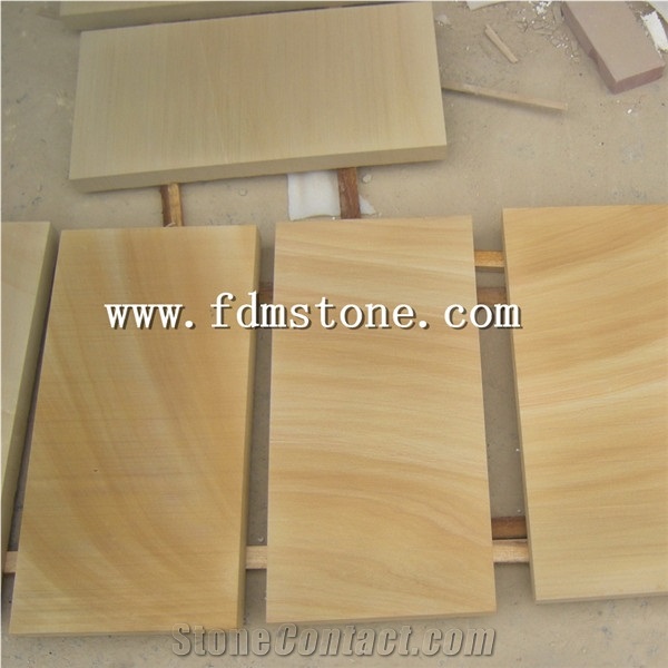 Cheap Wholesale Wooden Yellow Sandstone Pool Coping