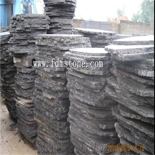 China Lava Stone Cobblestone,Outdoor Paver