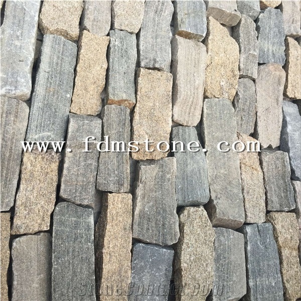 China Loose Stone /Slate Fieldstone/Loose Strip Stone Veneer/Natural Slate Stacked Stone/ Wall Cladding/Random Loose Cultured Stone Wall Stone