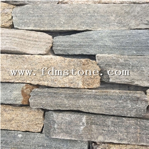 China Loose Stone /Slate Fieldstone/Loose Strip Stone Veneer/Natural Slate Stacked Stone/ Wall Cladding/Random Loose Cultured Stone Wall Stone