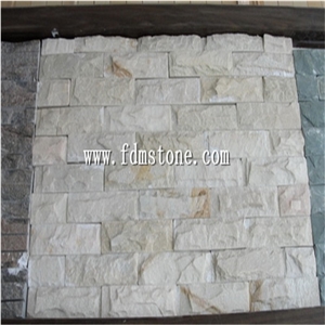China Mustang Green Quartize Mushroom Wall Tiles,Quartzie Floor Tiles,Opus Romano,Wall Covering