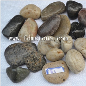 Colored Garden Stone, Landscaping Colored Tumbled Stone, Colored Gravel Stone for Landscaping