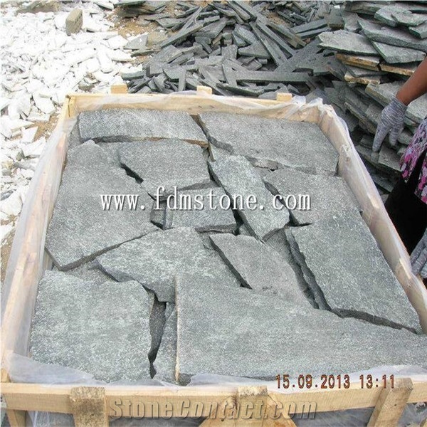 Competitive Price Pink Natural Slate Flagstone Landscaping Stone Wall Decor,Slate Factory