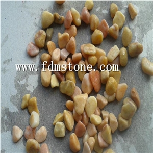 Cream Gravel Stone Pebble Stone,Beige Marble Chip,Crushed Stone