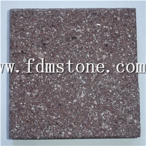 Dayang Red Cube Stone & Curbstone, Natural Red Porphyry Paving Stone