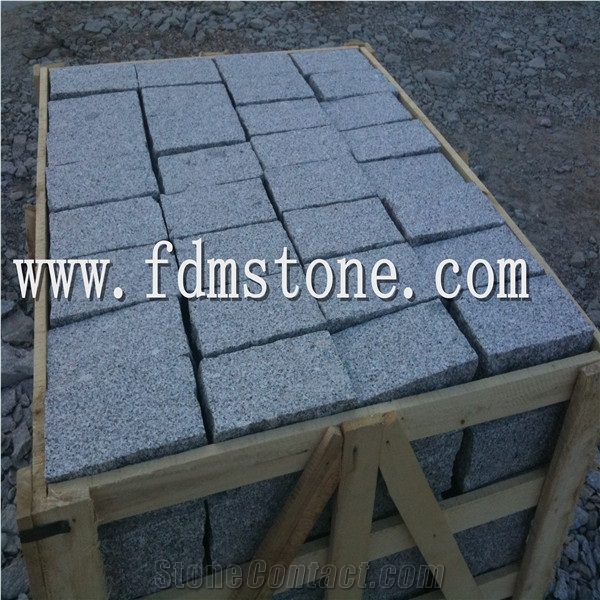 Dayang Red Cube Stone & Curbstone, Natural Red Porphyry Paving Stone