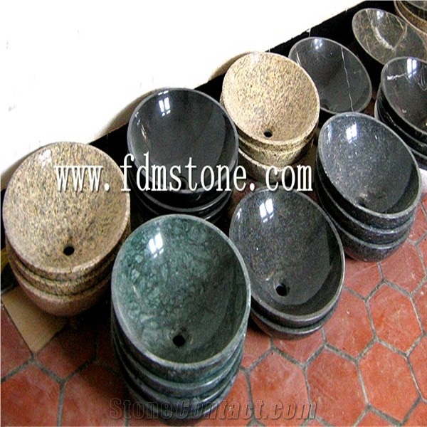 Deft Design Grey Marble Stable Quality Vantiy Wash Basin