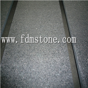 Driveway Flamed Chinese Green Porphyry Granite Pavers,Green Pearl Tile