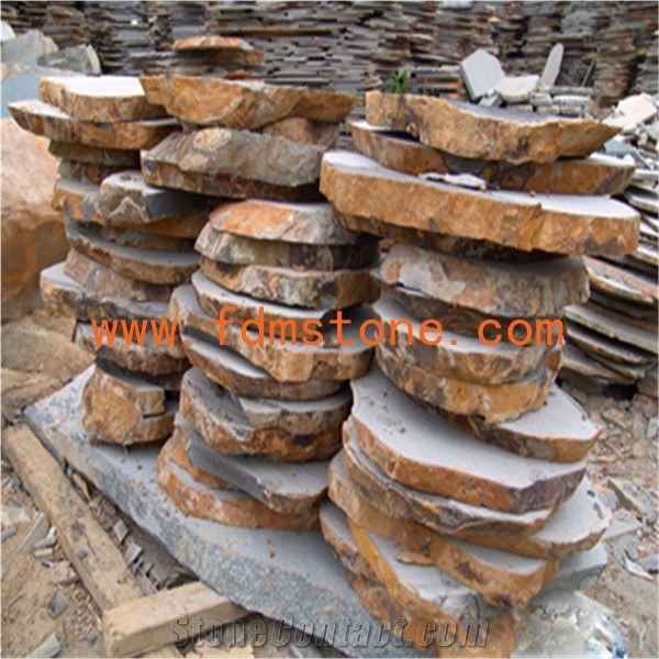 Flamed Brushed Basalt Grooved G684 Pavers,Cubestone,Kerbstone,Random Paving Sets