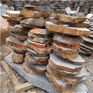 Flamed Brushed Basalt Grooved G684 Pavers,Cubestone,Kerbstone,Random Paving Sets