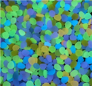 Glow Stones & Luminous Pebble Stones /Decorative Glow Effect Used in Road, Fish Tank
