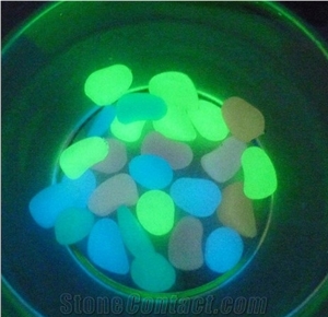 Glow Stones & Luminous Pebble Stones /Decorative Glow Effect Used in Road, Fish Tank