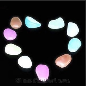 Glow Stones & Luminous Pebble Stones /Decorative Glow Effect Used in Road, Fish Tank