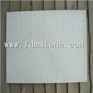 Great Project Square Edging White Quartzite Stone Pavers, Natural Quartzite White Quartzite