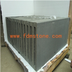 Grey Basalt Pool Coping Pavers, Basalt Stone Grey Stone Pool Coping,Hainan Black Basalt/Dark Grey Basalt /Paving/Pool Coping/Sawn/Honed