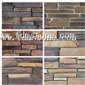 Grey Indoor Fasade Artificial Wall Stones