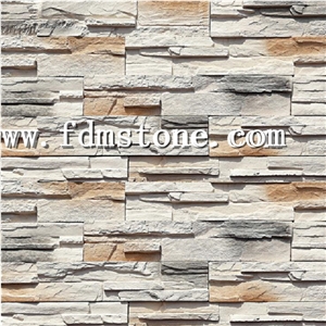 Grey Indoor Fasade Artificial Wall Stones