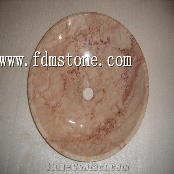 Honey Onyx Marble Round Wash Basin/Bowl Sinks for Bathroom, Honey Onyx Marble Sinks & Basin