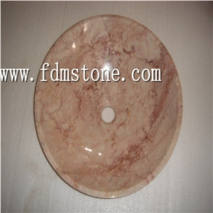Honey Onyx Marble Round Wash Basin/Bowl Sinks for Bathroom, Honey Onyx Marble Sinks & Basin