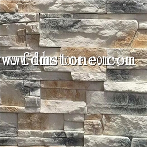 Japanese Surface Coloring Technology Manufactured Stone Bricks for Wall,Manmade Fake Stone with Custom-Made Colors,Cultured Stone Brick for Indoor/Outdoor Wall