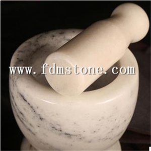 Kitchen Good Helper Stone Mortar and Pestle,Antique Stone Mortar