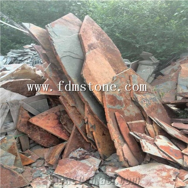Landscaping Flagstone,Slate Pavers,Paving Slate