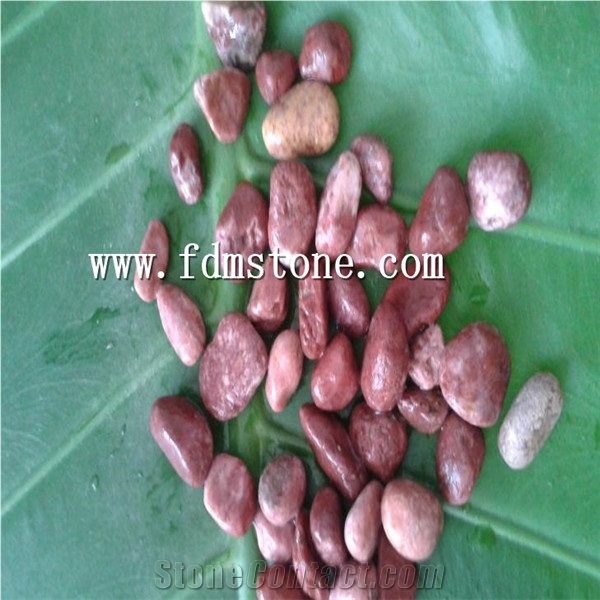 Latest Style High Quality Red Pebble Crushed Stone