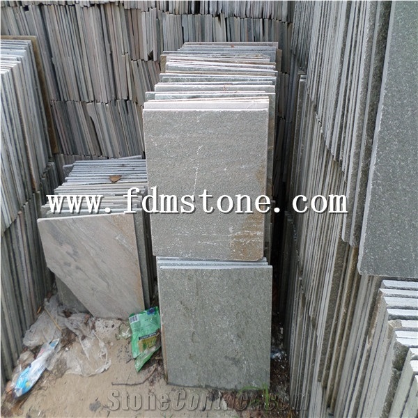 Low Price Decorative Green Natural Roofing Slate Tile