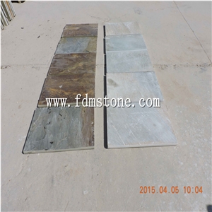 Low Price Decorative Green Natural Roofing Slate Tile