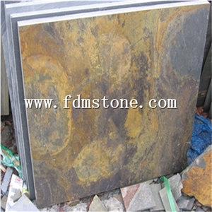 Low Price Decorative Green Natural Roofing Slate Tile
