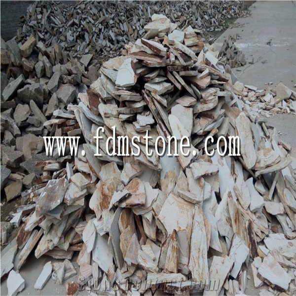 Multicolour Rusty Sandstone Wall Corner,Building Ornaments, Masonries Wall Panel,Stacked Cladding