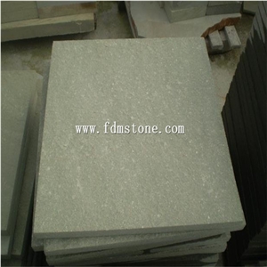 Natural Green Sandstone Cube Stone,Cobble Stone