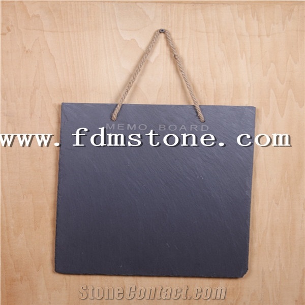 Natural Rectangle Slate Plate Slate Cheese Slate Tray Series