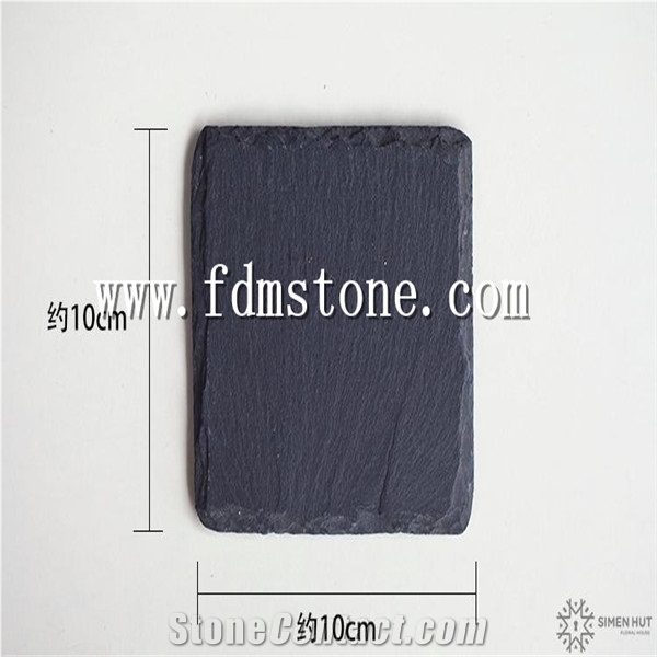 Natural Rectangle Slate Plate Slate Cheese Slate Tray Series