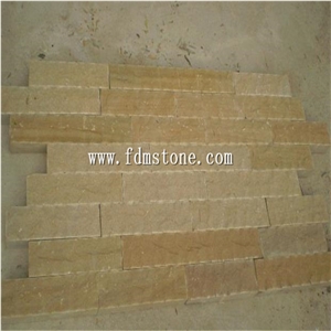 Natural Split Yellow Sandstone Culture Stone