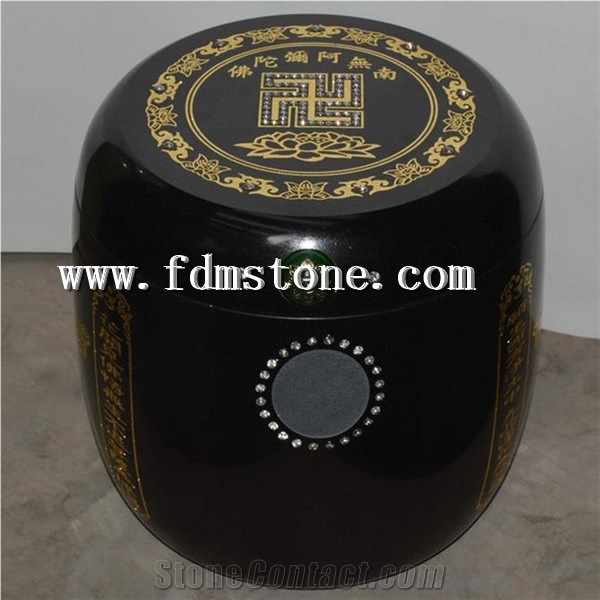 Natural Stone Cremation Urn,Onyx Stone Urn & Vase