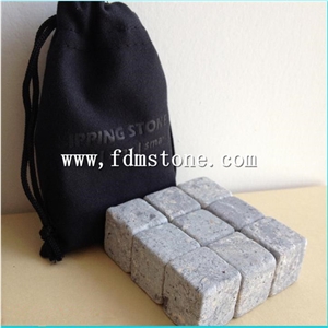 New Whiskey Rock Stone Cube Whisky Ice Cubes/ Whisky Stone/ Whiskey Stone Wine Cooler Heater Stones