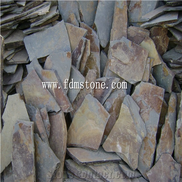 Offer the Best Sale Random Slate Flagstone for Flooring,S1120 Paver Factory