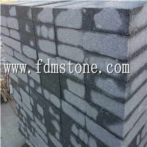 Patagonia Porphyry Regular Squares on Mesh, Patagonia Porphyry Granite Cube Stone & Pavers