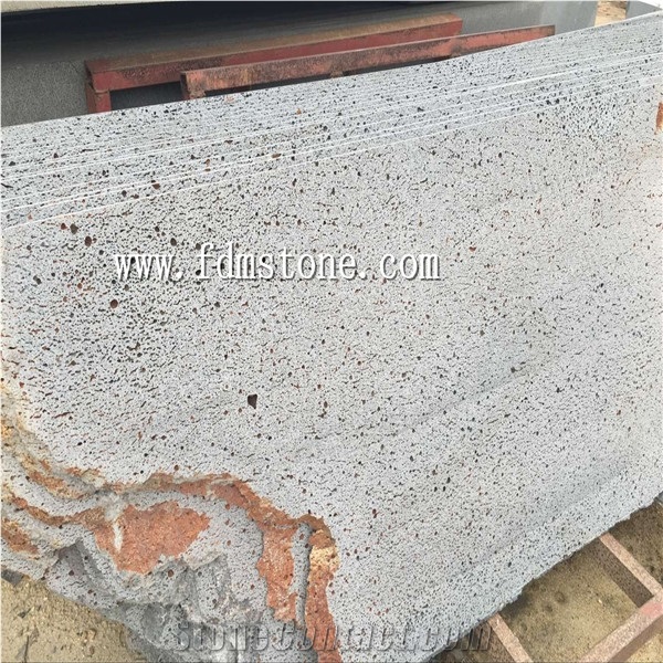Pedra Da Lava,Black Volcanic Stone Corner Stone