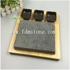 Pizza Stone Dinner Ware Roast Stone Plate for Grill,The Resturant Grill Rocks Factory Cheap Steak Hot Stone Grill