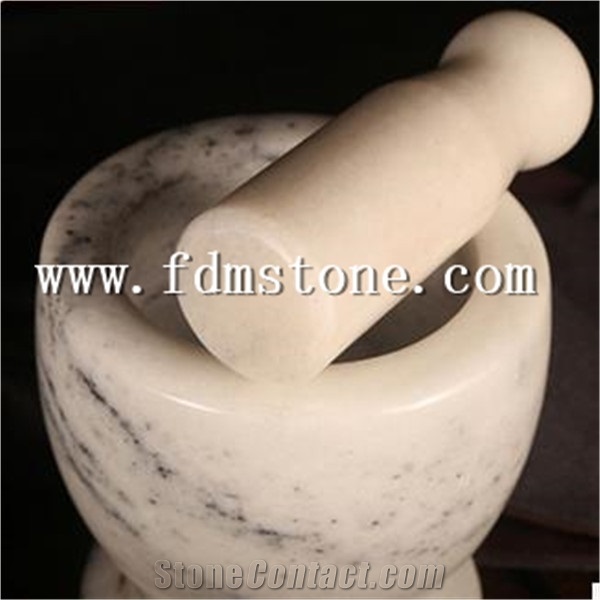 Polished Granite Stone Mortar and Pestle/Stone Herb and Spicy Tool Mortar and Pestle Granite