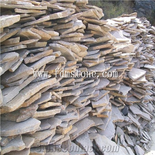 Popular Crazy Paving Stone in Different Designs Irregular Flagstone