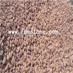Red Gravels /Black Pumice Stone/Lava Rock (0.05-50mm as Desired)