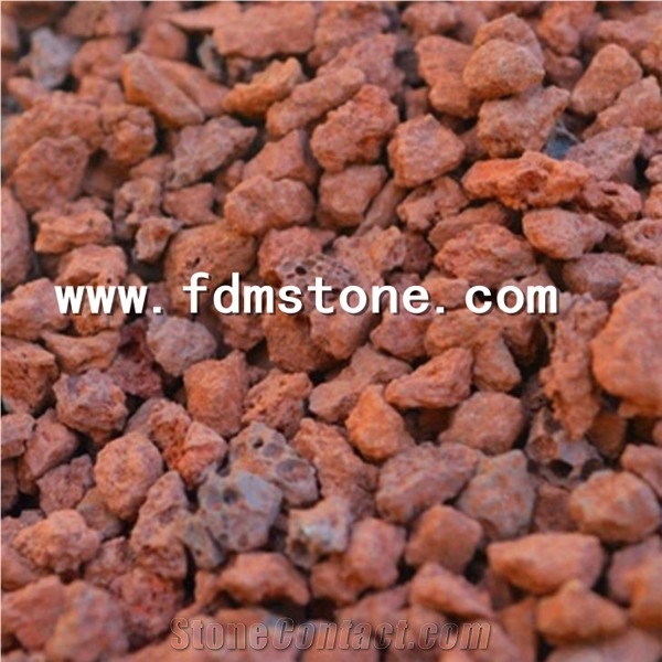 Red Lava Stone Red Coral Stone Bali Lava Stone Gravel,Aquarium Red Lava Stone for Cleaning,Lava Stone Volcanic Rock